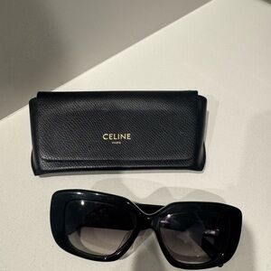 Celine Glossy Black Sunglasses